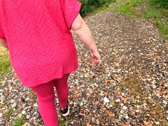 Садо мазо, Доминирование, Эксгибиционист, Немки, На природе, На публике, Наказание, Сиськи