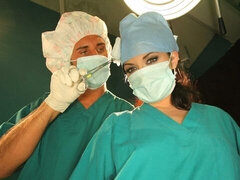 Большая жопа, Большой член, Минет, Брюнетки, Собачьи, Медсестра