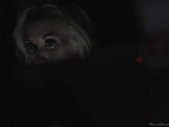 Amazing blonde maid, Brandi Love is making love with Autumn Falls in a hotel room