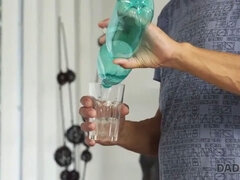 Amateur, Attrapée, Papa, Hd, Adolescente