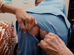 18 años, Tetas grandes, Consolador, Vestido, Inserción, Maduro, Enfermera, Adolescente