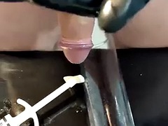 緊縛, デカチン, イく瞬間, ゲイ, グローブ, 手コキする, ゴム, オナニー