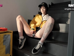 Sucer une bite, Queue, Extrême, Femelle, Masturbation, Orgasme, Pov, Russe
