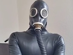 Enthousiasteling, Fetisj, Homo, Duits, Latex, Rubebrstof, Alleen
