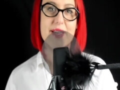 Ginger Milf Cam Girl Plays Asmr Relaxation
