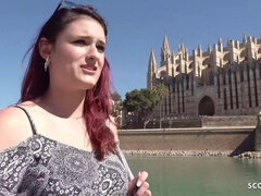 Leie, Betrug, Deutsch, Pool, Öffentlich, Realität, Rotschopf, Jungendliche (18+)