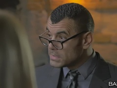 黒人, ブロンド, イギリス人, ヨーロピアン, 指いじり, なめる, オマンコ, のぞき