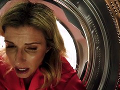 Fucking My Step Mom in the Ass while She is Stuck in the Dryer - Cory Chase