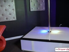 Gina Valentina loves to Suck big hard cock at the strip club enjoy it