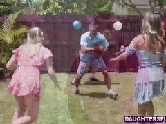 18 jaar, 69 negenenzestig, Dochter, Kwartet, Groep, Handbeurt, Hardcore, Tiener