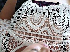 Beauty Lana Toying Her Shaved Pussy