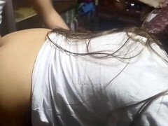 素人, アジア人, カップル, カワイイ, 自家製, ストッキング, ティーン, ユニフォーム