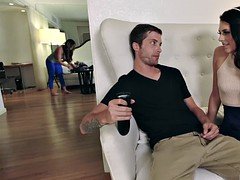Step bro cannot pass up in a hot deep throat blowjob