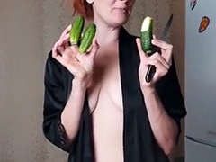 Big tits, Housewife, Milf, Nipples, Redhead, Russian, Stepmom, Tits