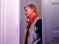 美人, 茶髪の, 浮気者, チェコ, 爸, 彼女, ティーン, オッパイの