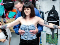 18, デカ尻, デカチン, フェラチオ, バック, 女 人男 人, ガリガリ, ティーン