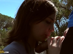 Morena, Corridas faciales, Lamidas, Al aire libre, Coño, Chupando, Tatuaje