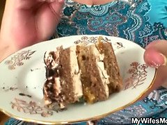 ぽっちゃり, デカパイ, 浮気者, お婆さん, Hd, 熟年, 母, 現実