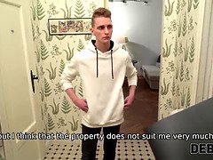 Collector bangs virgin asshole of the pretty wife