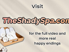 Real ebony masseuse pleases client with her mouth