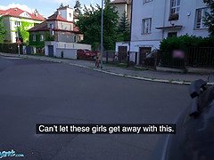 Big tits, Cumshot, Deepthroat, Hd, Orgasm, Pov, Public, Tits