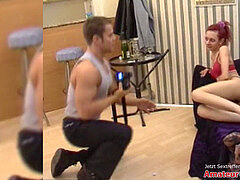 デカチン, 口内発射, ヨーロピアン, フィストファック, ドイツ人, 赤毛