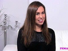 素人, 茶髪の, 女