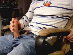 デカチン, ぽちゃ, イく瞬間, ゲイ, オナニー, 一人