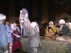 Baroque group sex fucking
