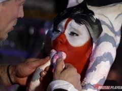 Член, Фетиш, Обнаженные, Бритые, Втроем