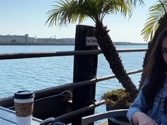 Blasen, Braunhaarige, Hd, Pov, Titten