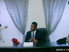 デカパイ, 黒人, ブロンド, 浮気者, 黒人, フォアサム, 淫乱熟女, 妻