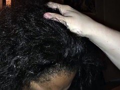 Leie, Wohlbeleibte schöne frauen, Schwarz, Blasen, Schwanz, Interrassisch, Ablutschen