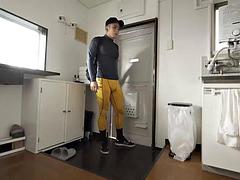 Yoshikawasakixxx - Pierced Gay Yoshi Kawasaki Masturbates Solo After Gym