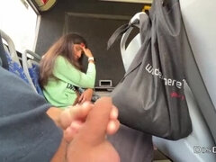 Blasen, Bus, Schwanz, Flashen, Masturbation, Öffentlich, Taboo, Jungendliche (18+)