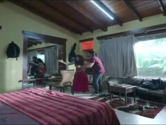 Brunette brune, Queue, Indienne, Nénés