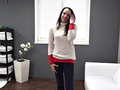 Leie, Tussi, Braunhaarige, Jungendliche (18+), Titten