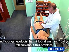 Naughty patient rewards fakedoctor with a hot fuck in the hospital