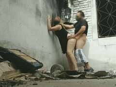 Pareja, Al aire libre, Público, Coño