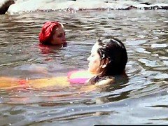 Girls Out West - Lesbian Aussie hitchhiker licked outdoors