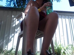 Amateur, Gros cul, Couche culotte, Grossier, Femme dominatrice, Fétiche, Hd, Public