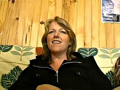 Mature husband and wife enjoying a young dick