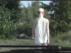 Amateur, Rubia, Tetona, Fetiche, Madres para coger, Tetas naturales, Al aire libre, Tetas