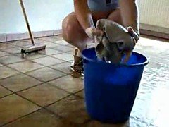 homemade under table