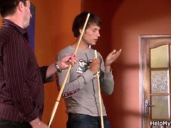 Adorable, Cul, Cocu, Tchèque, Époux mari, Chatte, Criant, Épouse