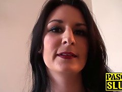 Leie, Arsch, Britisch, Braunhaarige, Masturbation, Milf, Mutti