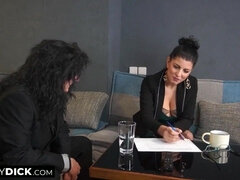 18, 茶髪の, Hd, 淫乱熟女, 母, オフィス, 赤毛, ティーン