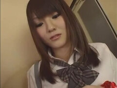 Horny Japanese slut Fuwari in Hottest Cunnilingus, Fingering JAV movie