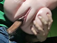 Asian delivery man practices fucking with sex toy Vol.2