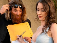 アナル, デカ尻, 巨大クリトリス, 茶髪の, バック, 剃毛, タトゥー, オッパイの